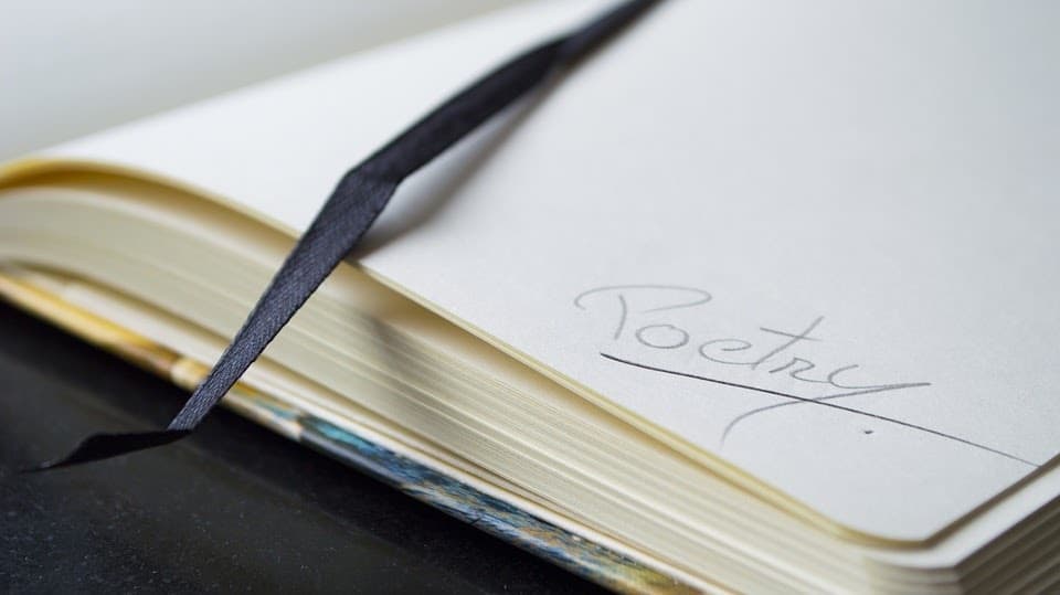 Close up of a notebook